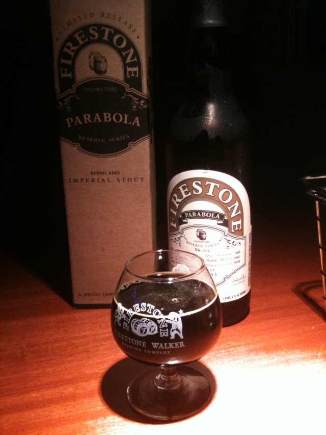 Parabola - Barrel aged Imperial Stout from Firestone Walker in Paso Robles, CA